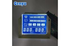 China TN LCD Screen LCD Segment Display Dark Background White Backlight SMT_HT1621 supplier