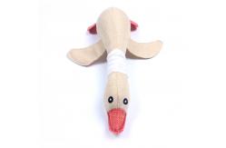 China Squeaky Large Stuffed Duck Food Puzzles Dog Toy For Aggressive Chewers supplier
