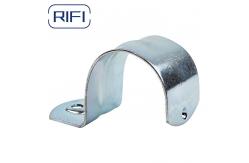 China Customize Galvanised Saddle Clamp 3 / 4 Inch EMT One Hole Strap supplier