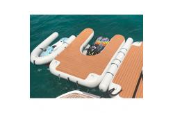 China Reinforced Grab Handles Drop Stitch Inflatable Jet Ski Dock For Boat supplier