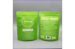 China Matte White Doypack Plastic Pouches Packaging Zipper Top Plastic Coffee Bag With Valve supplier