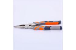 China 232mm Burnished Long Skinny Pliers Long Handle Pliers High Leverage supplier