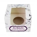Foodgrade Custom Cake Boxes With Window Printed Biodegradable for sale