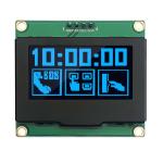 1.54 128x64 OLED Display Module , I2C OLED Screen with All Viewing Angles for sale