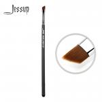 Angled Thin Eye Jessup Makeup Brushes For Powder Cream Liquid for sale