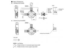 China 300KHZ Radial Socket K100 35mm Through Hole Encoder supplier