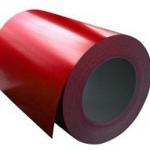 Red Prepainted Galvalume Colour Coated / PPGL  Steel coil / Sheet Warehouses for sale