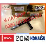 KOMATSU SAA6D125E-5 6251-11-3200 6251-11-3201 Common Rail Fuel Injector 095000-6640 0950006640 for sale