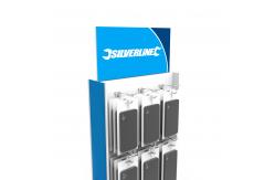 China Customized Spinning Pegboard Display Rack Phone Case Display Rack With Wheels supplier
