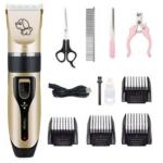 5 Speed Quiet Dog Grooming Kit Cordless Electric Rechargeable Pet Clippers for sale