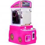 Mini Arcade Claw Machine Pink With Display Screen Coin-operated Toy Vending Machine