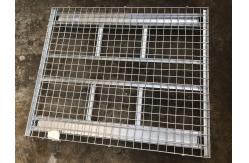 China Folding Industrial Hot - Dipped Galvanized Wire Mesh Container 1500kg Loading Capacity supplier