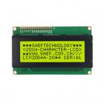 China SFBM2004HX-A-Y 20x4 Character LCD Display Module 3V STN Yellow/Green SPLC780D Compatible Contrast Adjustment VO Pin Easy Tuning factory