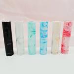 Plastic Injection Marble Pattern Refillable Perfume Bottle Customized Color 8ml for sale