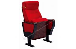 China Black Padded Auditorium Folding Chair Individually Packaged For Easy Handling supplier