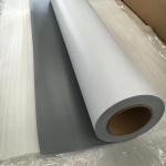 Printing Materials Matte Grey Back PET Film 330G for X Stand for Roll up Displays used indoor for sale