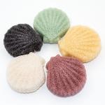 Shell Konjac Sponge For Face Cleaning for sale