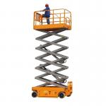 Electric Hydraulic 8m 10m Self Propelled Scissor Lift Platform For Aerial Work for sale