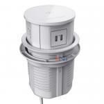 16A Pop Up Power Electrical Socket Outlet Wireless Charging Hidden Conference Table for sale