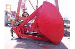 China Four Rope Mechanical Clamshell Grab Bucket 10m3 Capacity C5M supplier