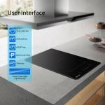 30cm Built-In Induction Hob 2 Zones , Double Induction Hob With Flex Zones