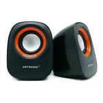 USB5V Portable Wired Computer Speaker 3.5mm Stereo For Laptop 3W