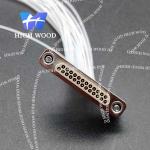 J30JB SERIES Glass Sintered Gas Sealed Rectangular Electrical Connector , J30JB-25TJL-Q9