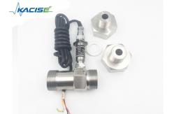 China Stainless Steel Thread Turbine Flow Meter IP65 / IP68 Protection For Drink Water supplier