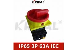 China 230-440V 63A 3 Pole Isolator Switch IP65 IEC Standard Waterproof supplier
