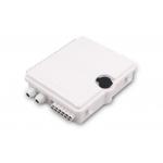 Empty 12 Port Fiber Optic Termination Box  ABS Type  Fiber Splitter Distribution Box No Accessories for sale