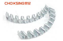 China 11 Gauge Zig Zag Sofa Springs Precut Curved Shape Excellent Rust Proof supplier