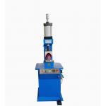 Pneumatic Single Unit Toe Cap Shoe Vamp Pounding Machine With Blue Color And Package Dimensions for sale