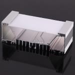ISO Standard Profile Aluminum LED Design Flexibility Anodizing 10 Um For Parking