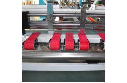 China RINO 17KW Automatic Folder Gluer Stitcher Machine , 7ply Carton Folding Gluing Machine supplier