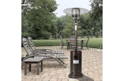 China 304 Stainless Steel Garden Gas Fire Pits Stand Up With Anti Tilt Switch supplier