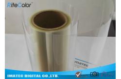 China Advertising Eco Solvent Inkjet Media PET Screen Printing Transparency Film 100 Micron supplier