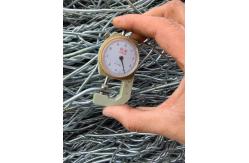 China Galvanized Steel Gabion Wire Mesh White / Black supplier
