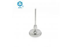 China Back Connection Bimetal Thermometer 500 Degrees Industrial supplier