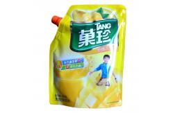 China 400g Liquid Detergent Pouch FDA Foil Stand Up Pouch With Spout supplier
