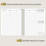OEM ODM 16Mo Weekly Academic Planner With Yearly Monthly Perspectives