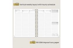 China OEM ODM 16Mo Weekly Academic Planner With Yearly Monthly Perspectives supplier
