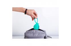 China 55g Lightweight Fast Drying Microfiber Towel With Silicone Case supplier