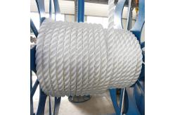 China 3 Strand Marine Grade Twisted Polyester Rope Mooring / Docking / Towing supplier