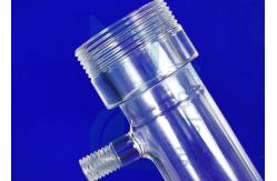 China Customized Transparent Laboratory Reagent Bottle With Screw supplier