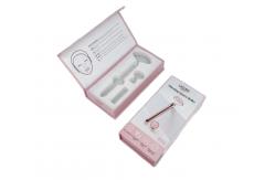 China Recyclable Cosmetics Gift Boxes Folding , Magnetic Flap Cardboard Box With EVA Foam supplier