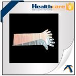 Dustproof Disposable Hand Cloves , Full Arm Disposable Food Service Gloves  for sale