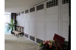 China MDF + Aluminum Material Conference Room Partitions / Folding Partition Walls Commercial supplier