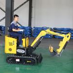 Electric Mini Excavator Indoor Demolition Small Hook Machine Agricultural Hydraulic Crawler Micro Digger for sale