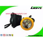 Anti Explosion Rechargeable LED Headlight 10000 Lux With 7.8Ah Battery Capacity