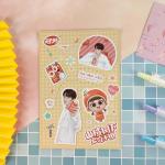 Customized Scent Stickers Multi Flavor 3D Puffy Stickers For Friction Enhancement